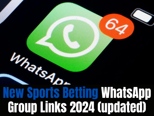 New Sports Betting WhatsApp Group Links 2024 (updated)