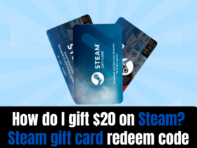 How do I gift $20 on Steam? Steam gift card redeem code