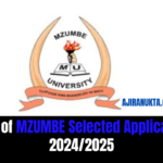 List of Mzumbe University (MU) Selected Applicants 2024/25