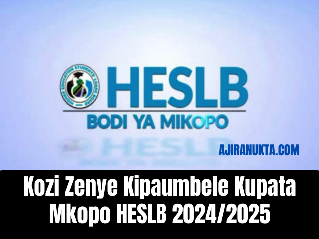 Kozi Zenye Kipaumbele Kupata Mkopo HESLB 2024/2025 – Bachelor Degree 2024